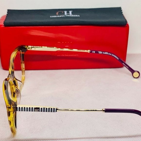 NEW CAROLINA HERRERA Eyeglasses Size 53/135/16 VHE 816 COL.0794 - Picture 4 of 4